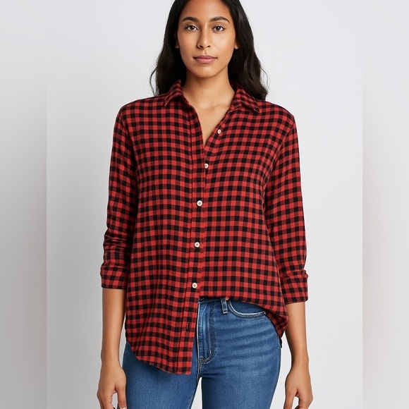 Grayson Tops - Grayson Relaxed Fit The Hero Buffalo Plaid Button Down Shirt Small